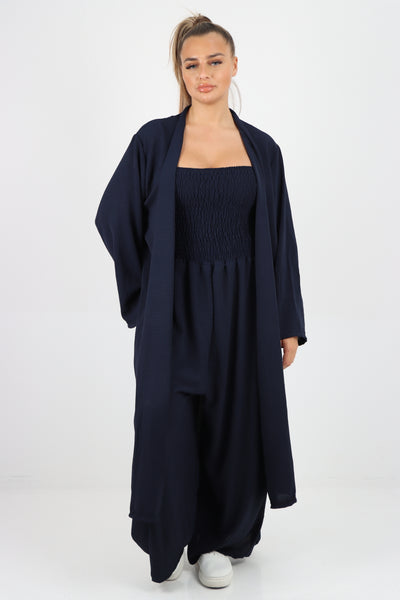 Italian Open Front Longsleeve Cardigan