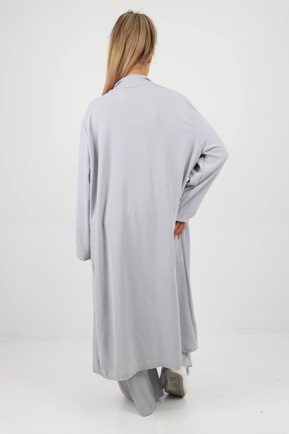 Italian Open Front Longsleeve Cardigan