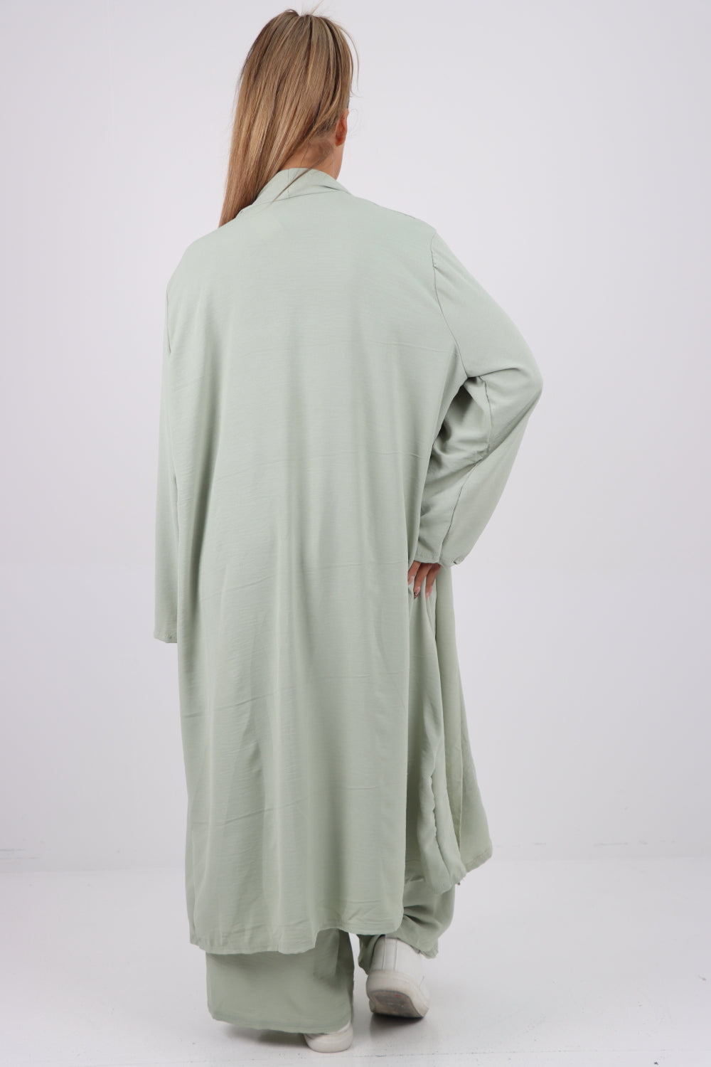 Italian Open Front Longsleeve Cardigan