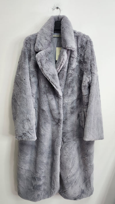 Italian Oversized Faux Fur Long Warm Teddy Coat