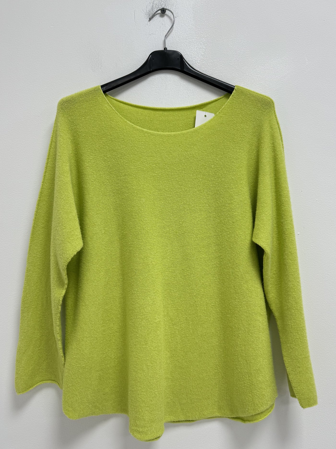 Italian Knitted Basic Plain Long Sleeve Jumper Top