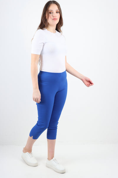 Italian Plain Capri Trousers