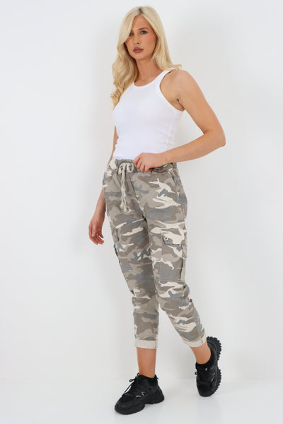 Italian Camouflage Cargo Magic Trouser