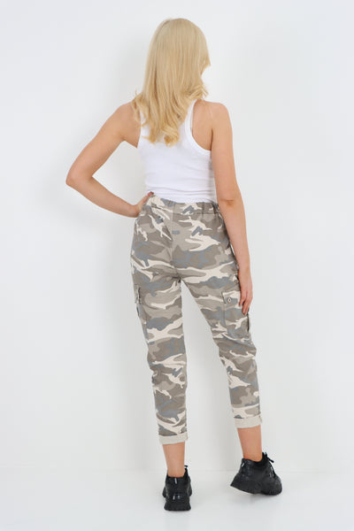 Italian Camouflage Cargo Magic Trouser