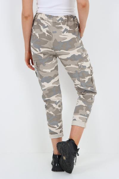 Italian Camouflage Cargo Magic Trouser