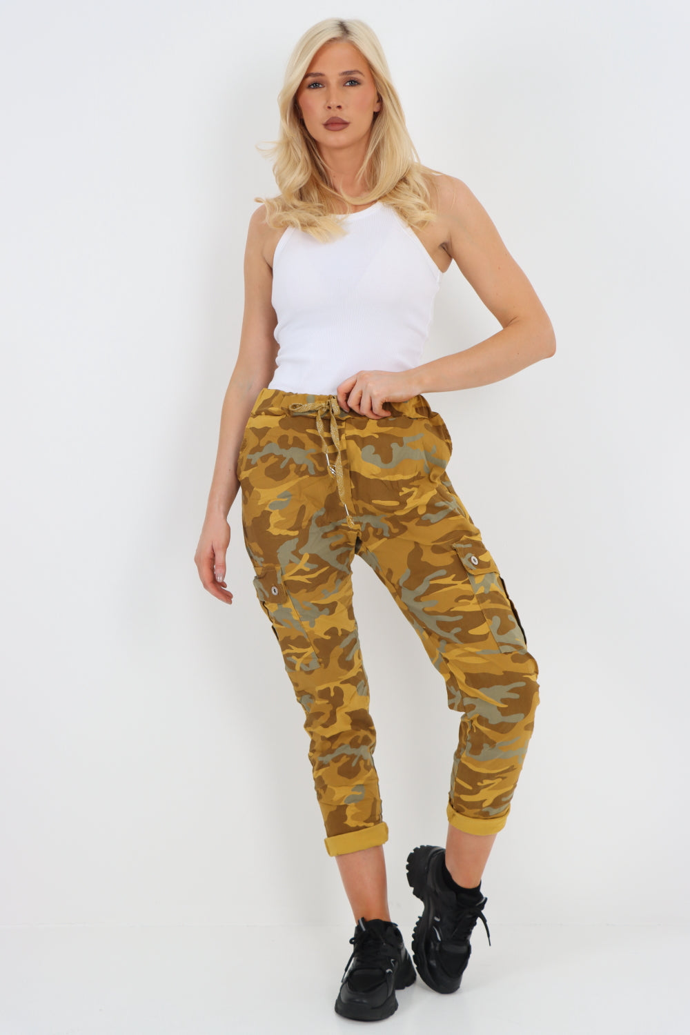 Italian Camouflage Cargo Magic Trouser