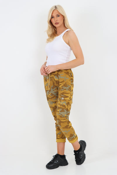 Italian Camouflage Cargo Magic Trouser