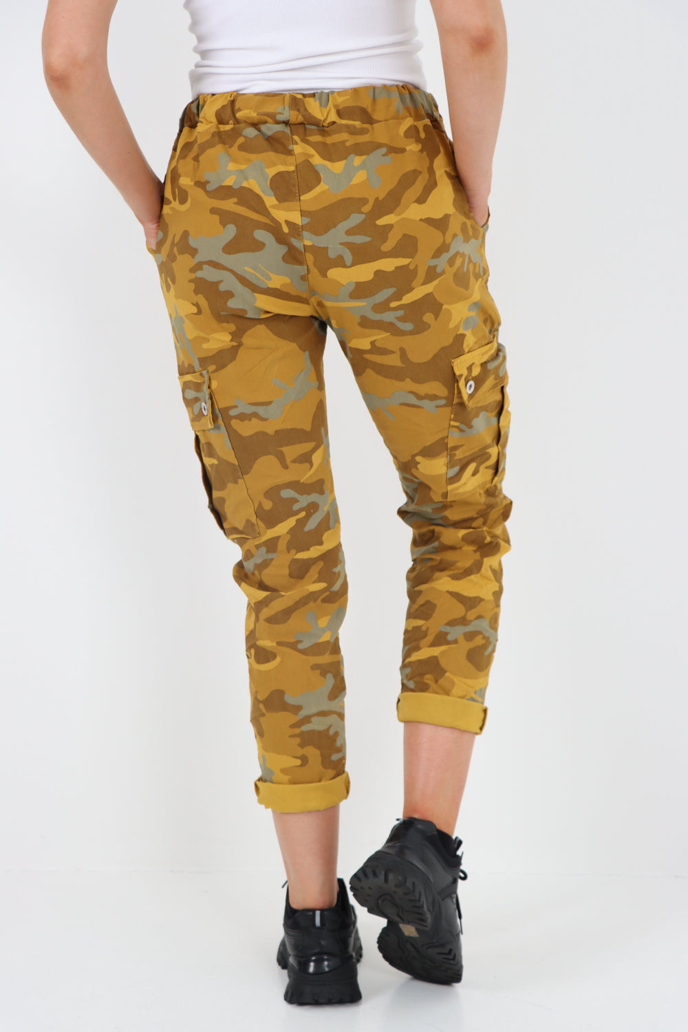 Italian Camouflage Cargo Magic Trouser