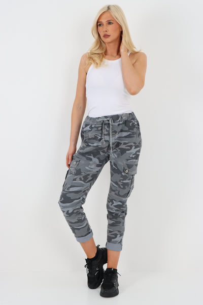 Italian Camouflage Cargo Magic Trouser