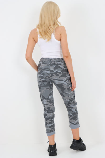 Italian Camouflage Cargo Magic Trouser