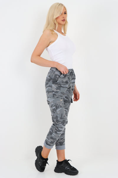 Italian Camouflage Cargo Magic Trouser