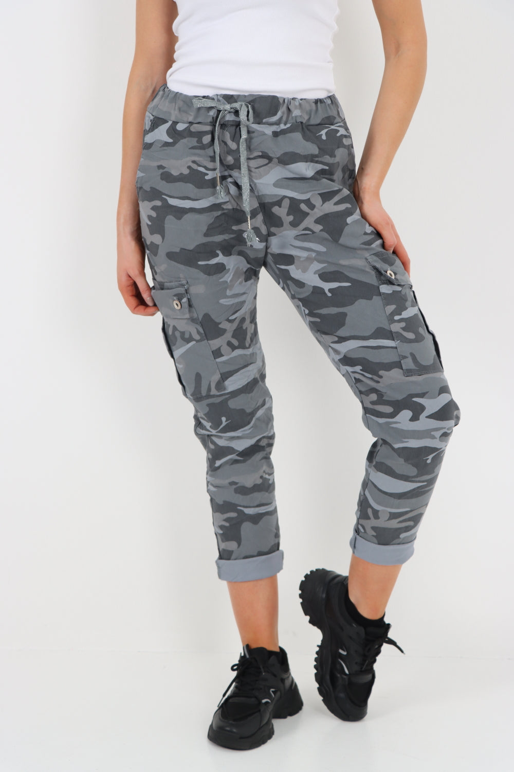 Italian Camouflage Cargo Magic Trouser