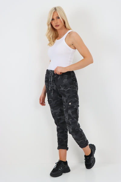 Italian Camouflage Cargo Magic Trouser