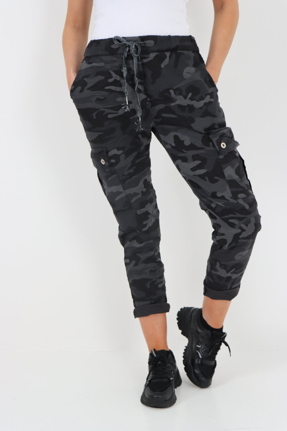 Italian Camouflage Cargo Magic Trouser