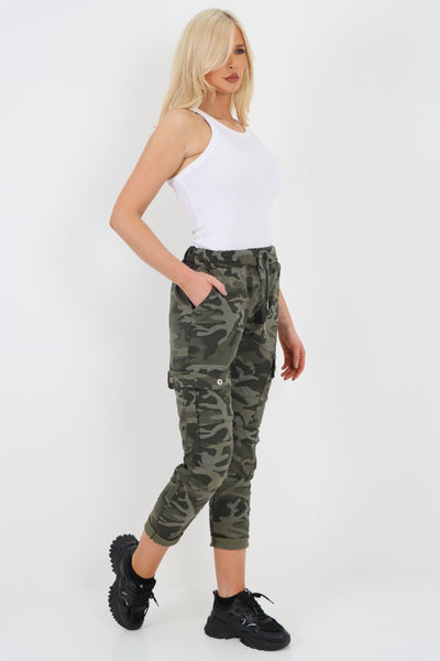 Italian Camouflage Cargo Magic Trouser