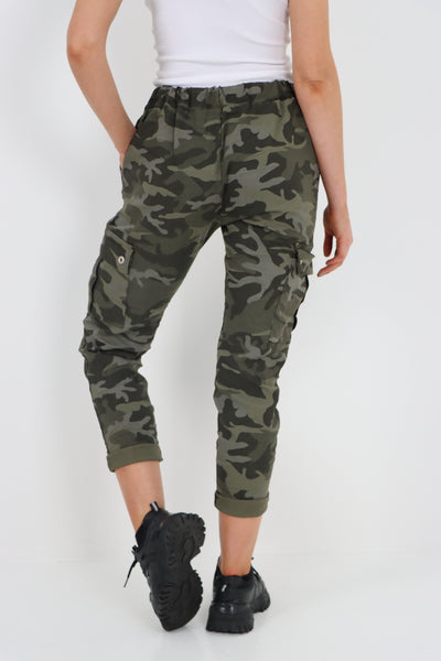 Italian Camouflage Cargo Magic Trouser