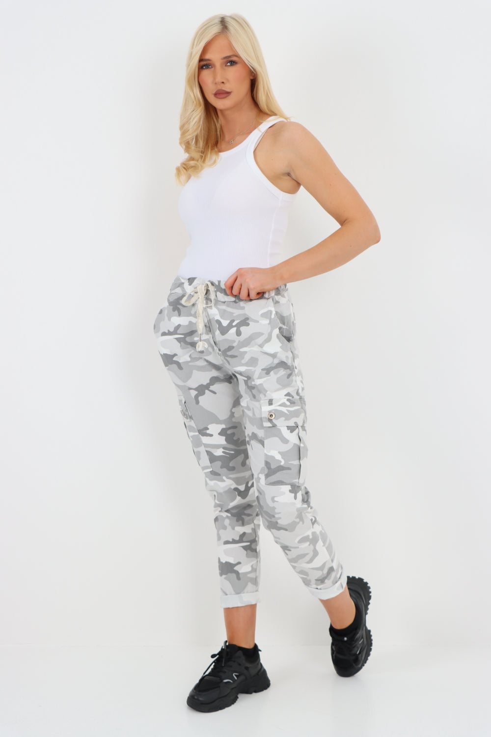 Italian Camouflage Cargo Magic Trouser