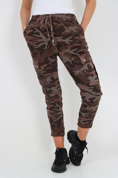 Italian Camouflage Cargo Magic Trouser