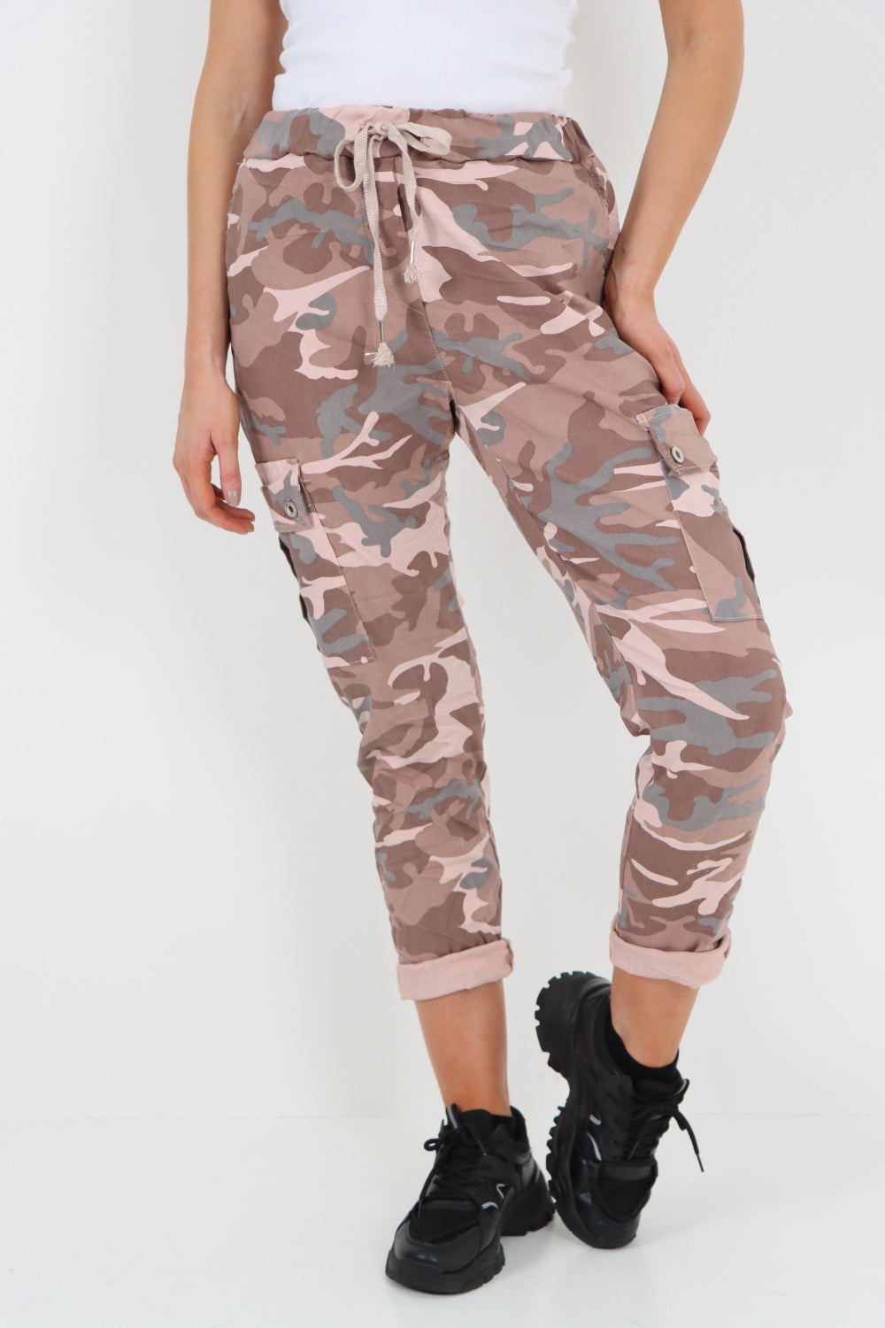 Italian Camouflage Cargo Magic Trouser