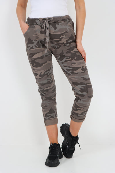 Italian Camouflage Cargo Magic Trouser