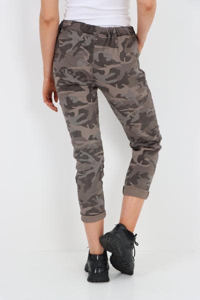 Italian Camouflage Cargo Magic Trouser