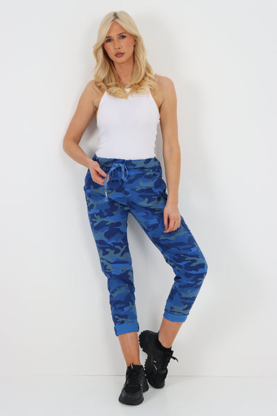 Italian Camouflage Cargo Magic Trouser