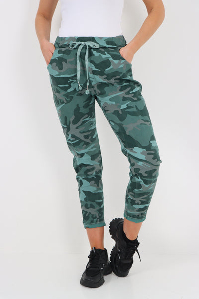 Italian Camouflage Cargo Magic Trouser