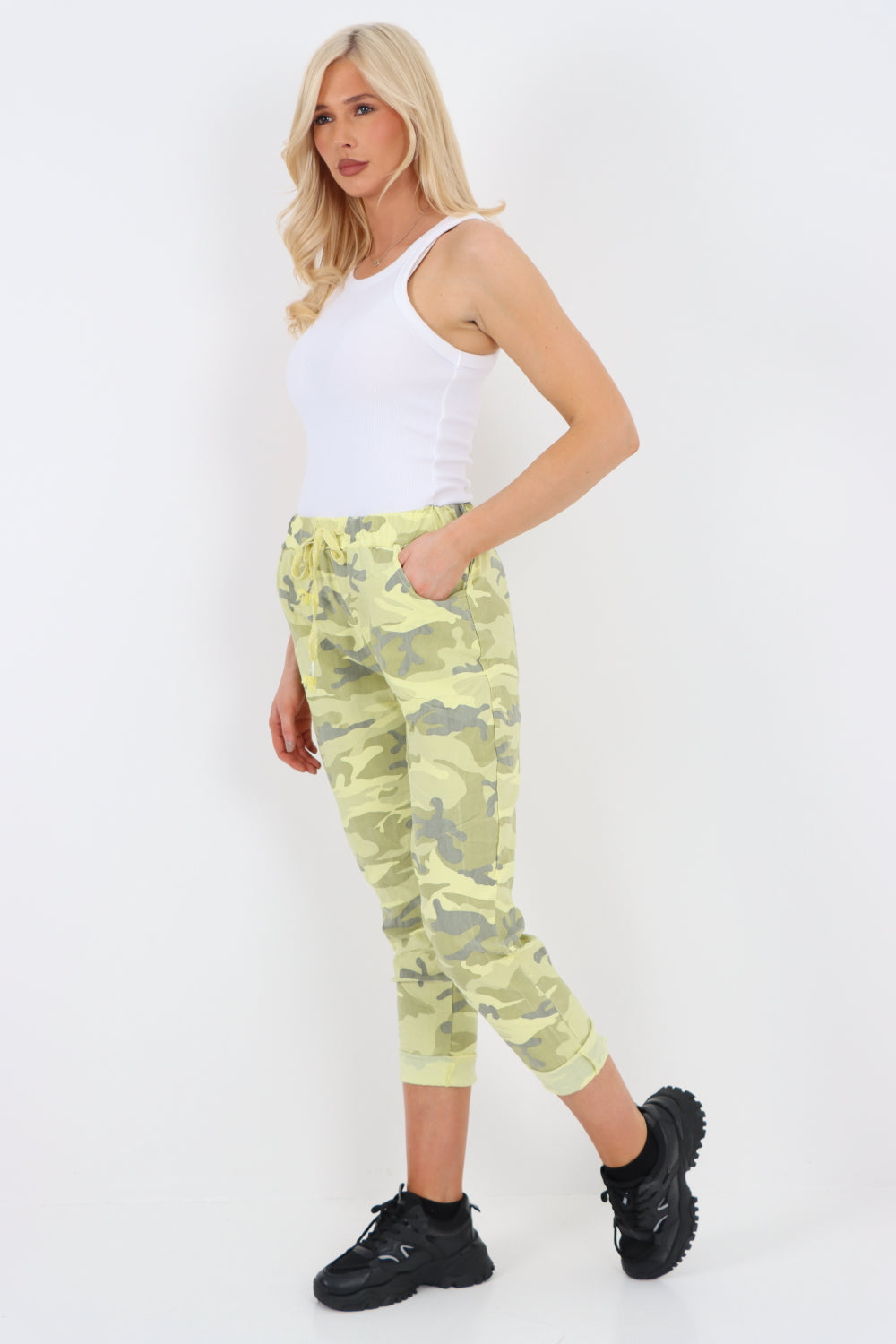 Italian Camouflage Cargo Magic Trouser