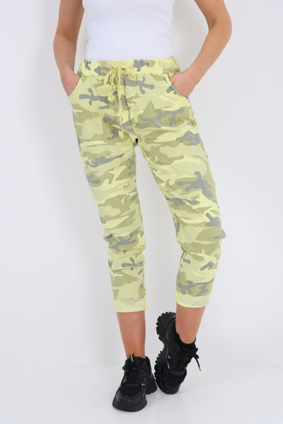 Italian Camouflage Cargo Magic Trouser