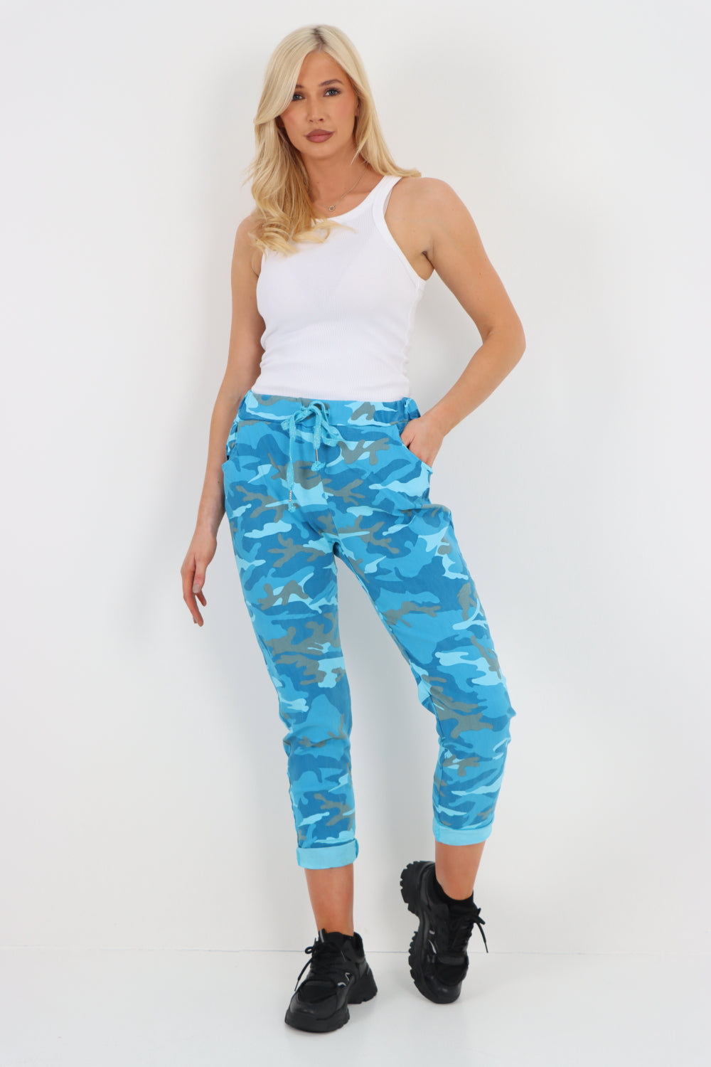 Italian Camouflage Cargo Magic Trouser