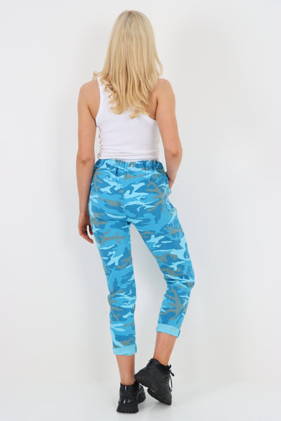 Italian Camouflage Cargo Magic Trouser