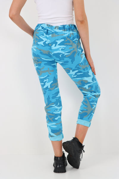 Italian Camouflage Cargo Magic Trouser