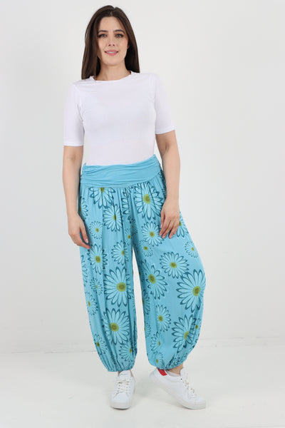 Italian All Over Print Harem Pants