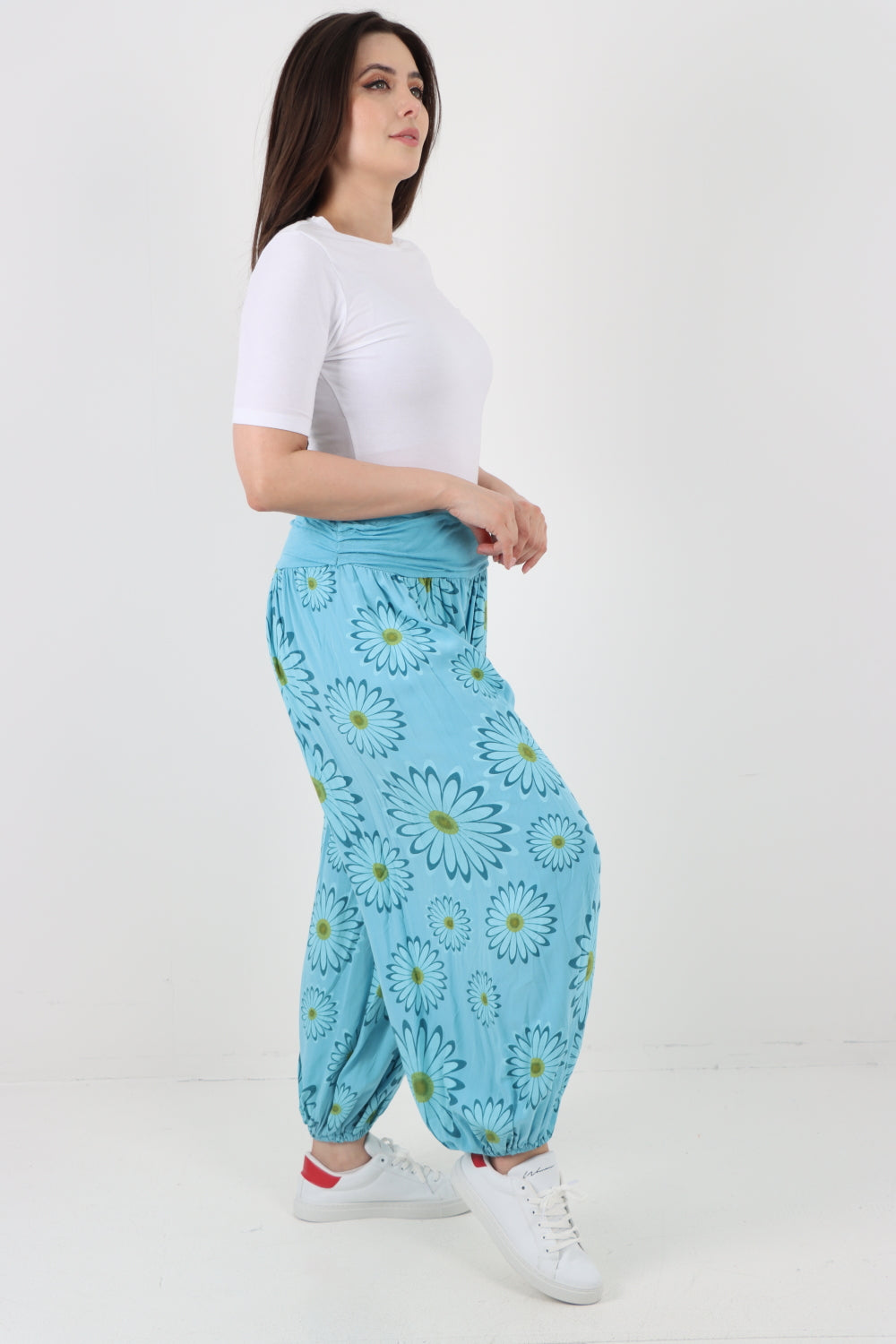 Italian All Over Print Harem Pants