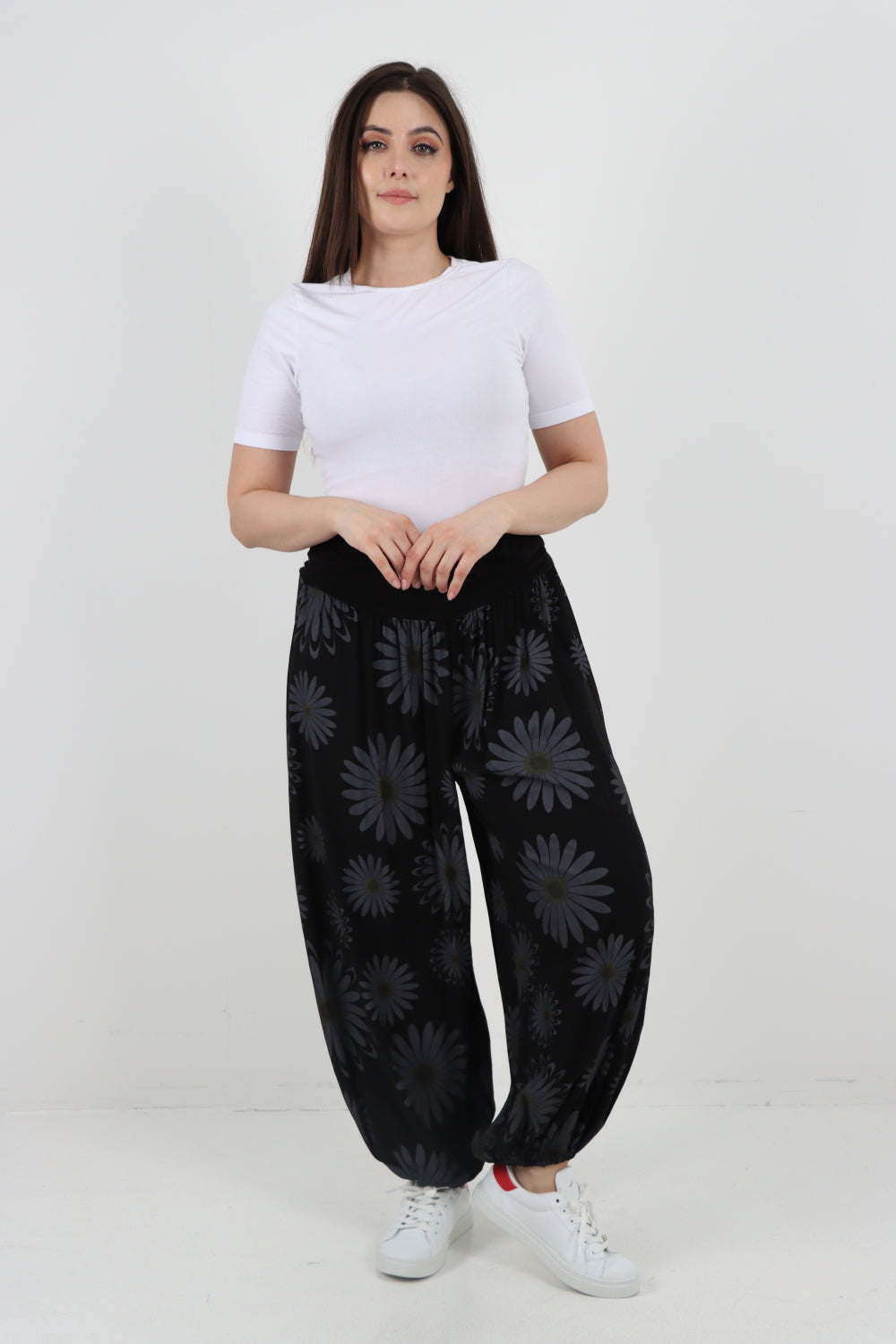 Italian All Over Print Harem Pants