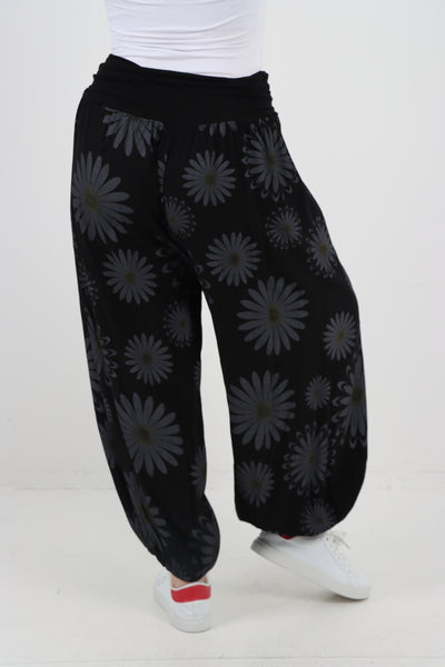 Italian All Over Print Harem Pants