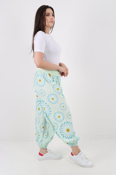 Italian All Over Print Harem Pants