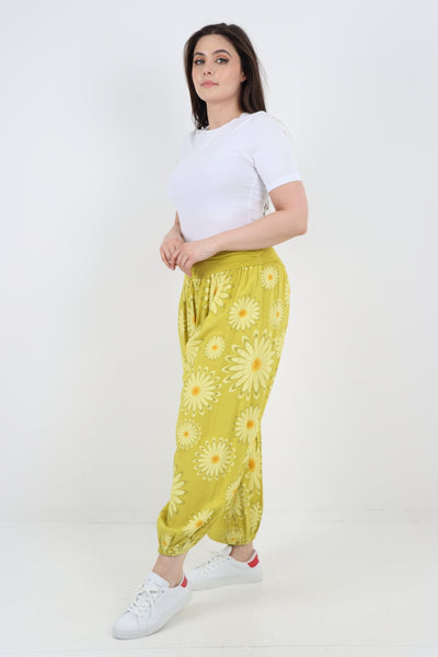 Italian All Over Print Harem Pants