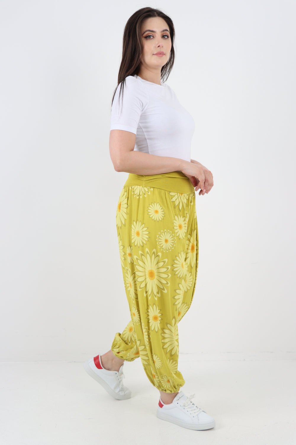 Italian All Over Print Harem Pants