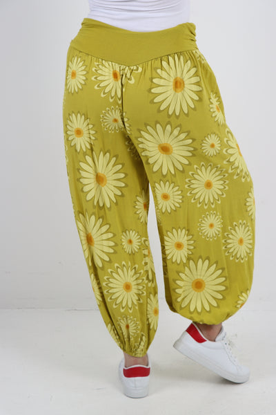 Italian All Over Print Harem Pants