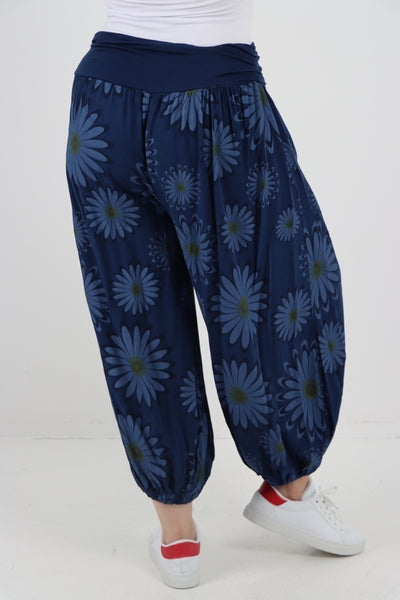 Italian All Over Print Harem Pants