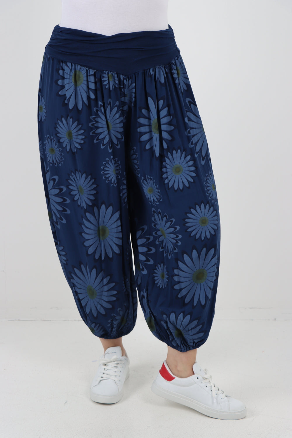 Italian All Over Print Harem Pants