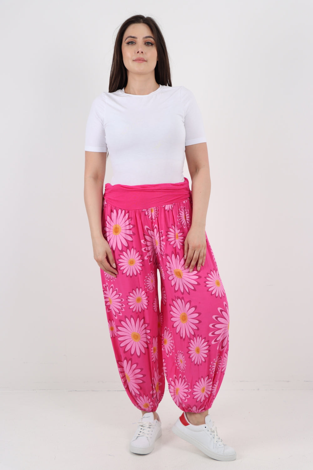 Italian All Over Print Harem Pants