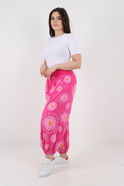 Italian All Over Print Harem Pants