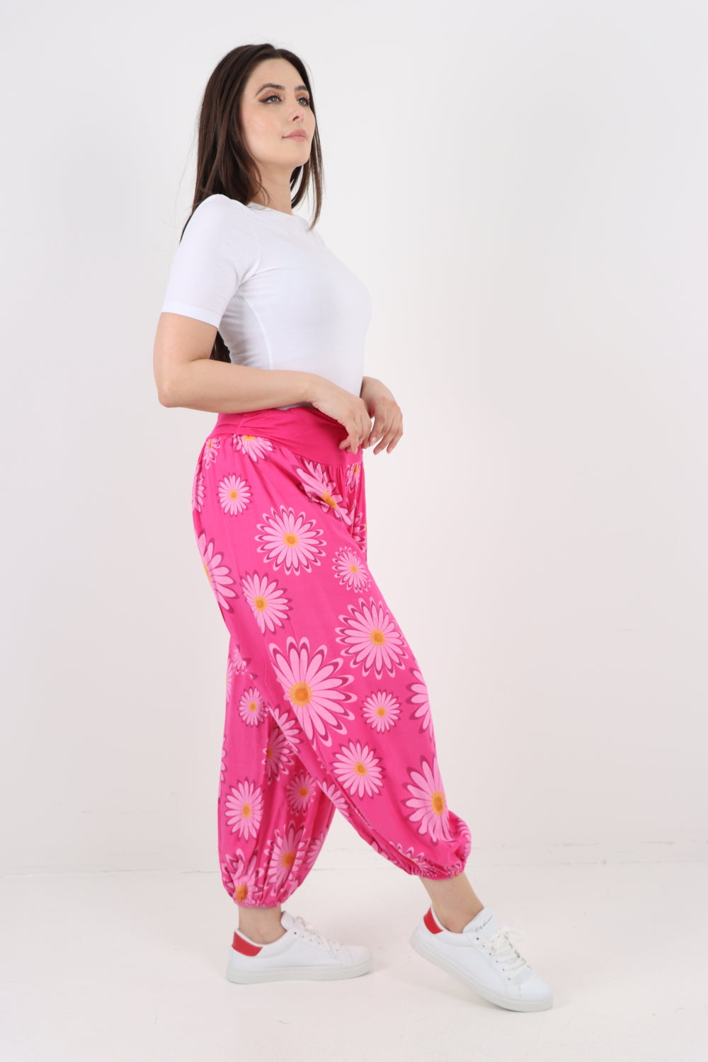 Italian All Over Print Harem Pants