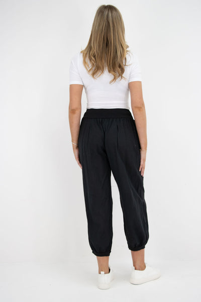 Italian Button Detail Trousers