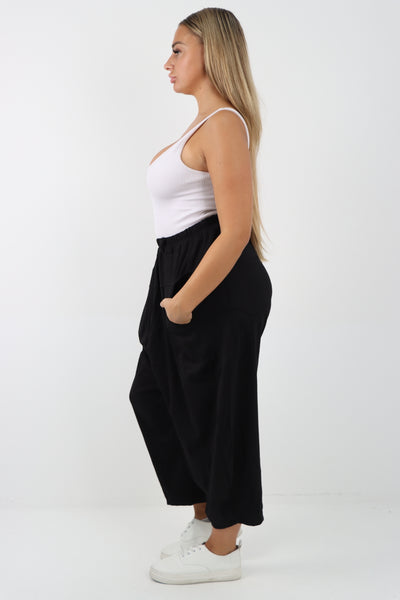 Italian Wide Leg Baggy Harem Parachute Palazzo Pant