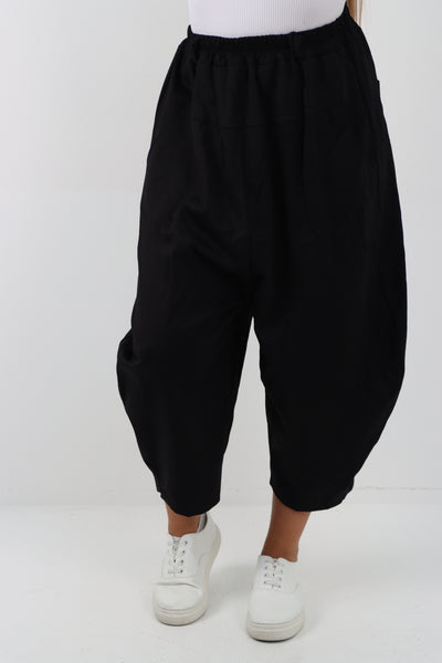 Italian Wide Leg Baggy Harem Parachute Palazzo Pant