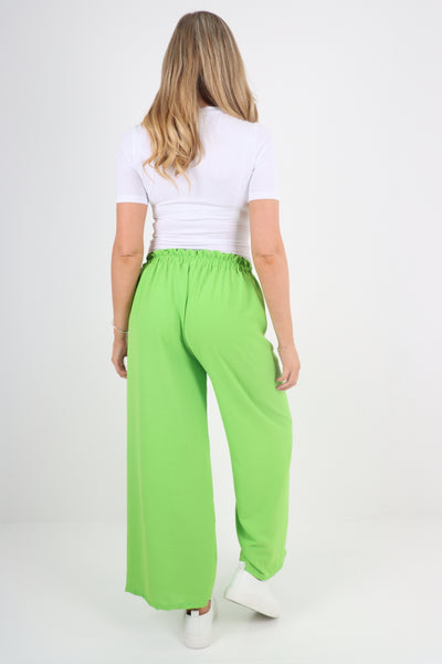 Italian Elastic String Waist Trousers