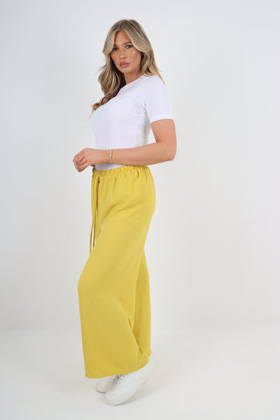 Italian Elastic String Waist Trousers